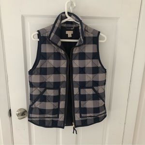 J. Crew Factory Plaid Vest